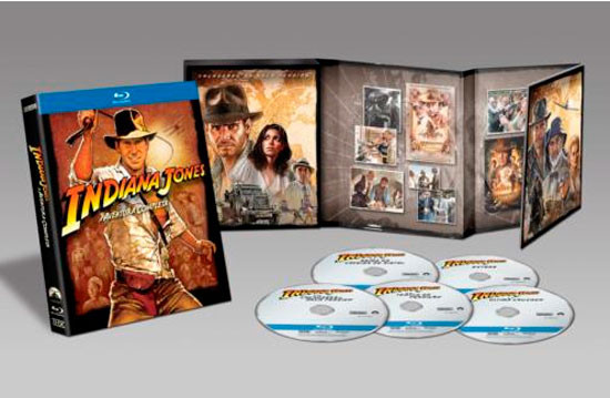 Blu Ray Coleção Indiana Jones