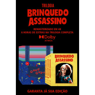 Blu-ray - O Brinquedo Assassino - Trilogia Completa - Edição Numerada e Limitada (Exclusivo) - Mais de 6 horas de Extras!