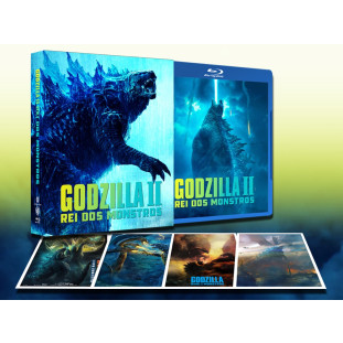 Blu-ray - Godzilla 2 - Rei dos Monstros - Edição de Colecionador (Exclusivo)