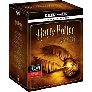 Blu-ray 4K - Harry Potter - A Coleção Completa - 8 Filmes 