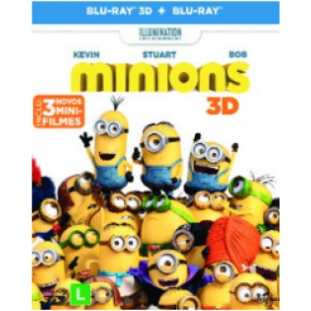 Blu-ray - Minions - Edição de Colecionador - DUPLO (Sandra Bullock - Michael Keaton)